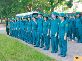 Trang phục dân quân tự vệ - Đồng Phục Khang Việt - Công Ty Cổ Phần May Khang Việt